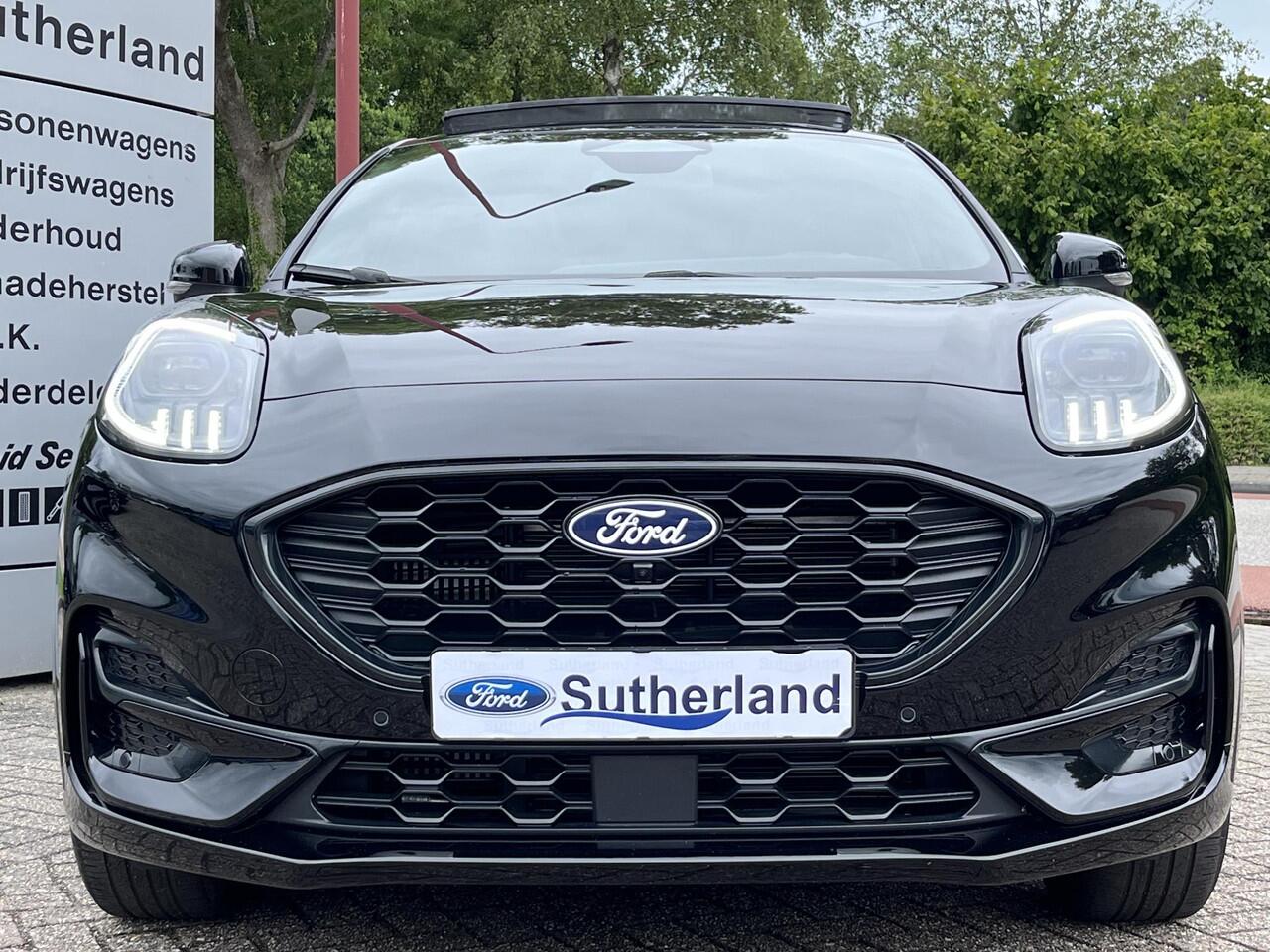 Ford PUMA 1.0 EcoBoost Hybrid ST-Line X 155pk Automaat | Panoramadak | Afneembare trekhaak | Winter Pack | Adaptive cruise control | 360 graden camera | Bang&Olufsen | Elektrsiche achterklep | Matrix LED