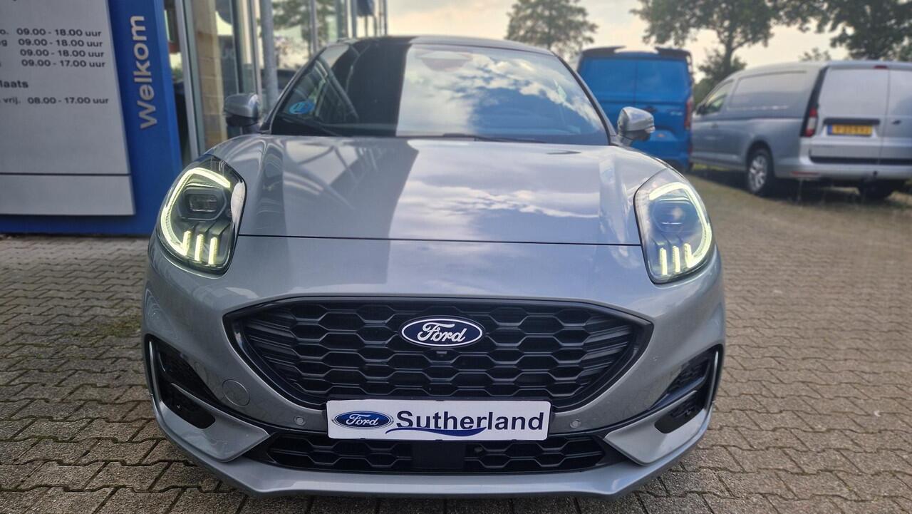 Ford PUMA 1.0 EcoBoost Hybrid ST-Line X 155pk Automaat | Panoramadak | Afneembare trekhaak | Winter Pack | Adaptive cruise control | 360 graden camera | Bang&Olufsen | Elektrsiche achterklep | Matrix LED