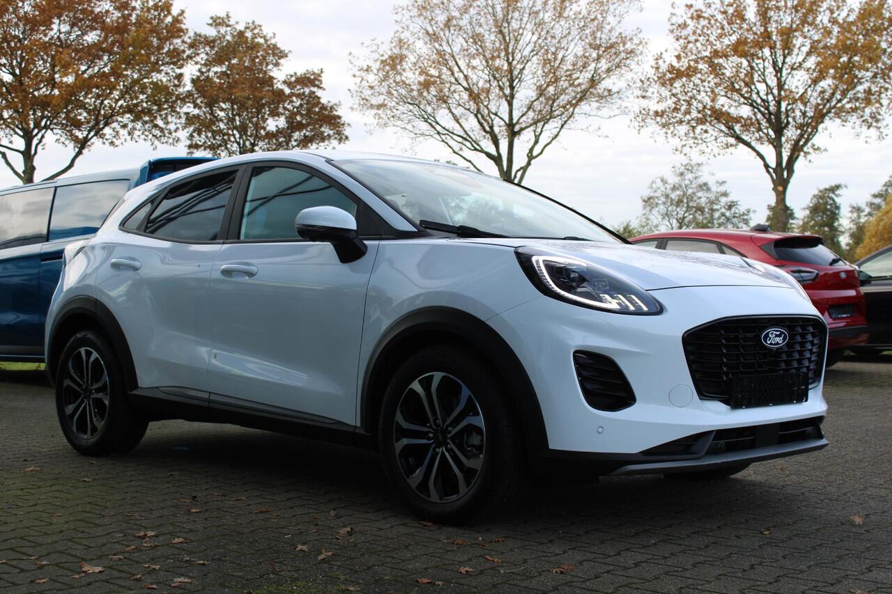 Ford PUMA 1.0 EcoBoost Hybrid Titanium 125pk | NIEUWE MODEL! | Driver Assistance Pack | Matrix LED koplampen | Winterpack | Reservewiel | Comfort Pack