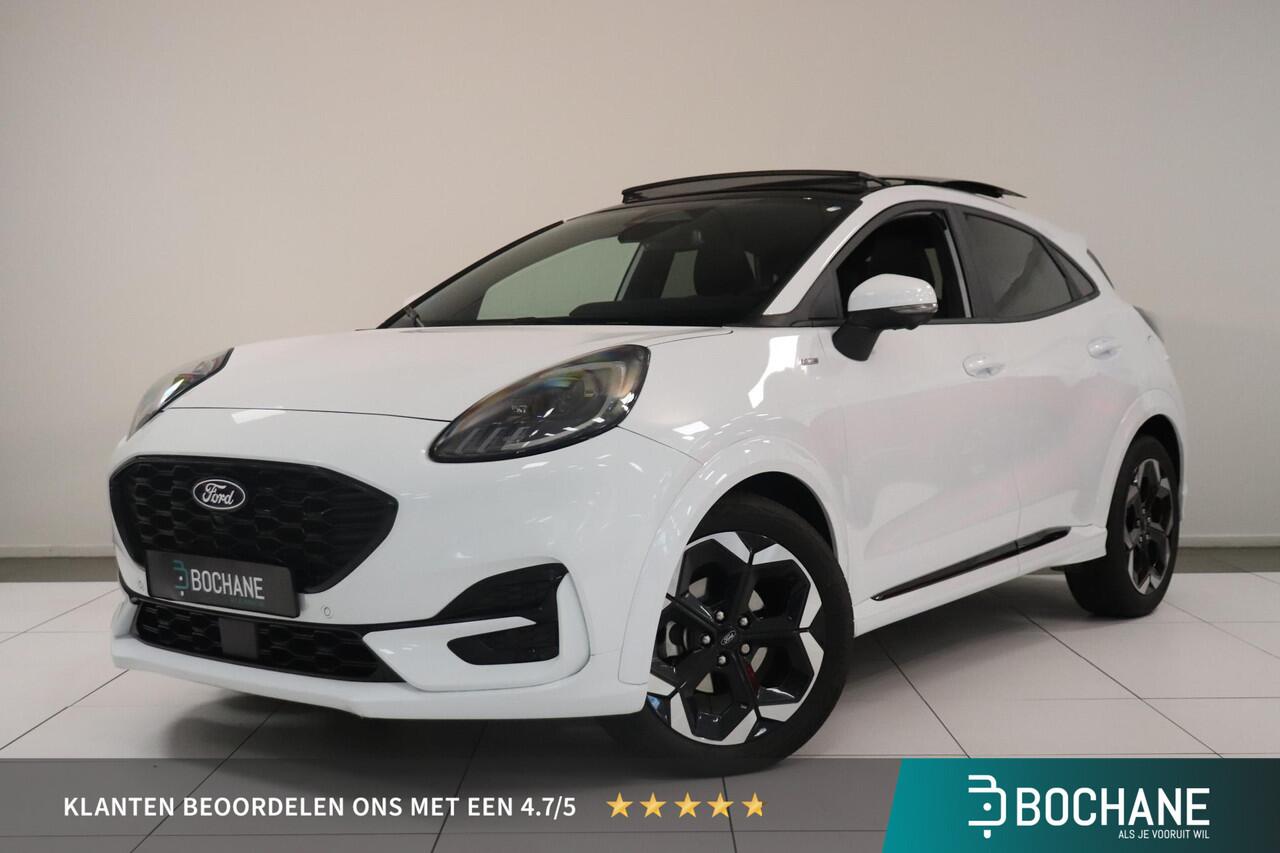 Ford PUMA 1.0 EcoBoost Hybrid ST-Line | Camera | Adaptieve cruise control | Panoramadak | Elektr Achterklep | Climate control | Stuur stoel en voorruitverwarming |