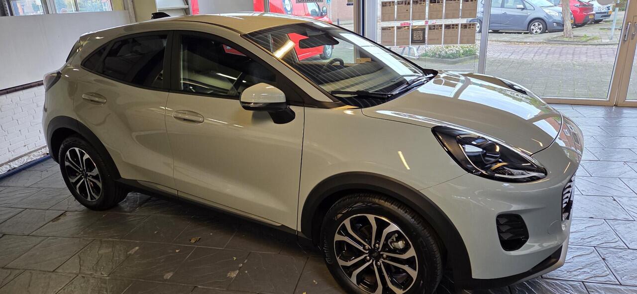 Ford PUMA 1.0 EcoBoost Hybrid Titanium Cactus Grey Nieuwstaat!!