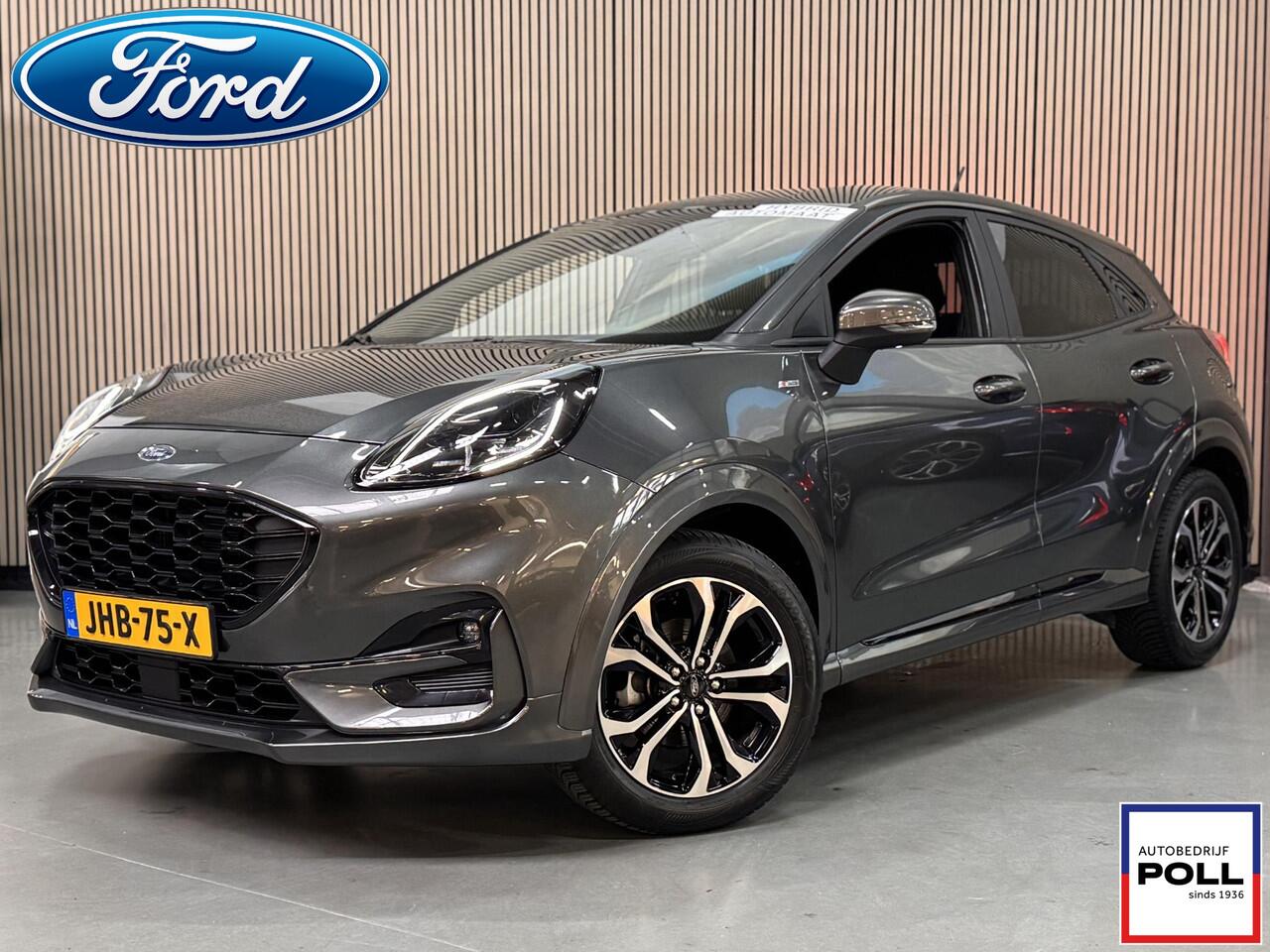 Ford PUMA Eco Hybrid Automaat ST-LINE Navigatie Climat Cruise control Parkeersensoren Fabrieksgarantie 29-3-2026