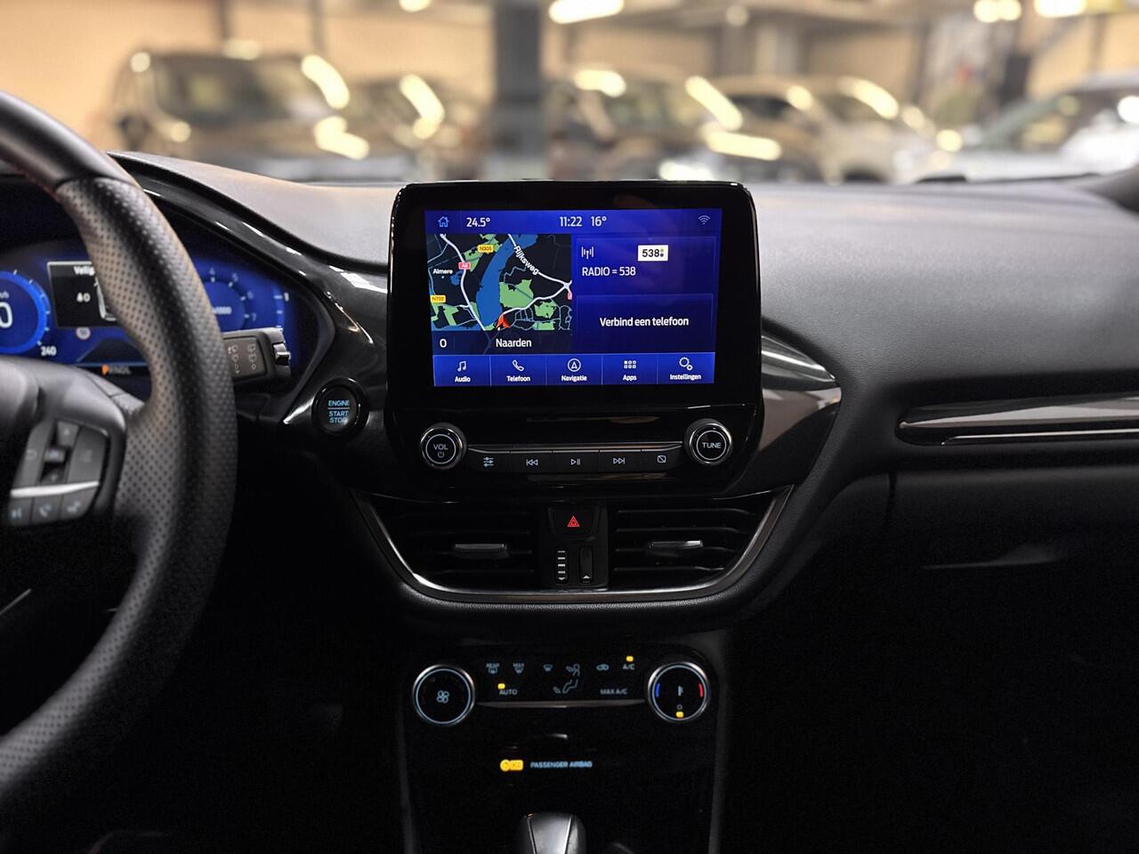 Ford PUMA Eco Hybrid Automaat ST-LINE Navigatie Climat Cruise control Parkeersensoren Fabrieksgarantie 29-3-2026