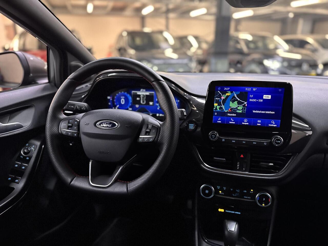 Ford PUMA Eco Hybrid Automaat ST-LINE Navigatie Climat Cruise control Parkeersensoren Fabrieksgarantie 29-3-2026