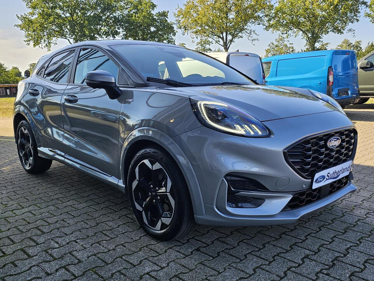 Ford PUMA 1.0 EcoBoost Hybrid ST-Line X 155pk Automaat | Panoramadak | Afneembare trekhaak | Winter Pack | Adaptive cruise control | 360 graden camera | Bang&Olufsen | Elektrsiche achterklep | Matrix LED