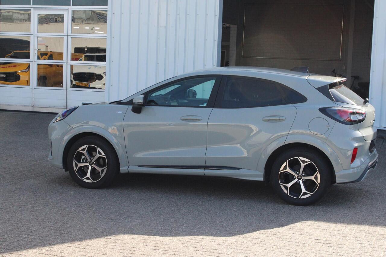 Ford PUMA 1.0 EcoBoost Hybrid ST-Line 125pk | NIEUW MODEL! | SYNC 4 Navigatie | Digitale Cockpit | Zwarte hemel | 17 inch Licht metalen