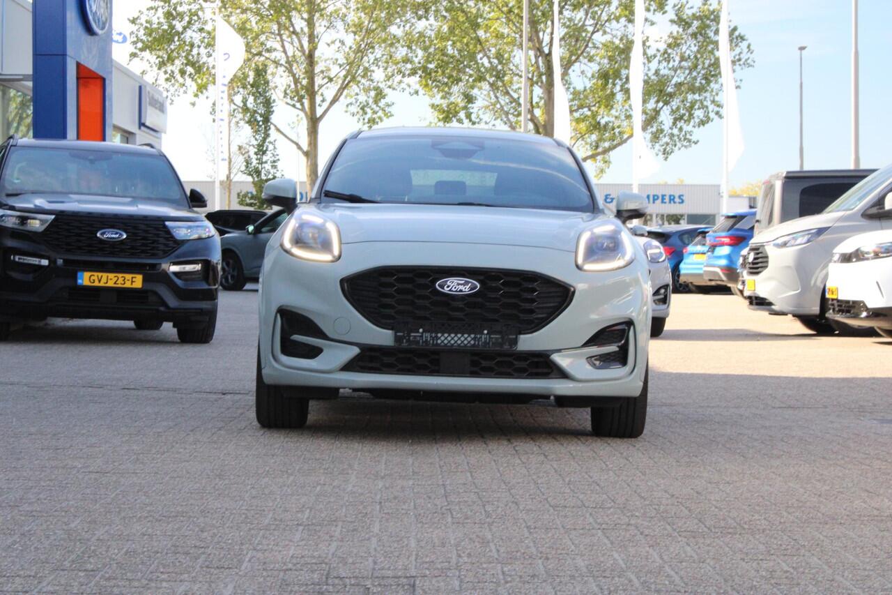 Ford PUMA 1.0 EcoBoost Hybrid ST-Line 125pk | NIEUW MODEL! | SYNC 4 Navigatie | Digitale Cockpit | Zwarte hemel | 17 inch Licht metalen