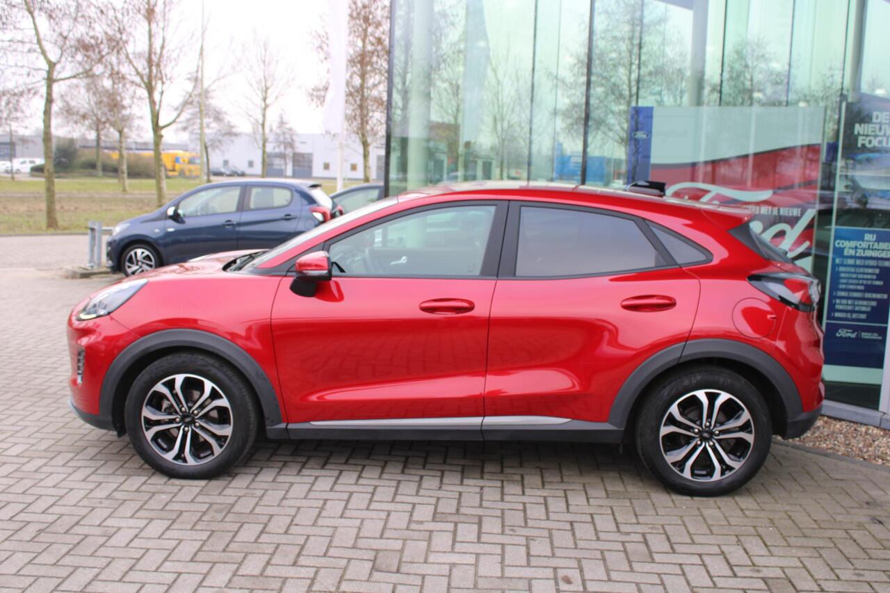 Ford PUMA 1.0 EcoBoost Hybrid Titanium 125pk | SYNC 4 Navigatie | Winterpack | Reserve Wiel | Achteruitrijcamera