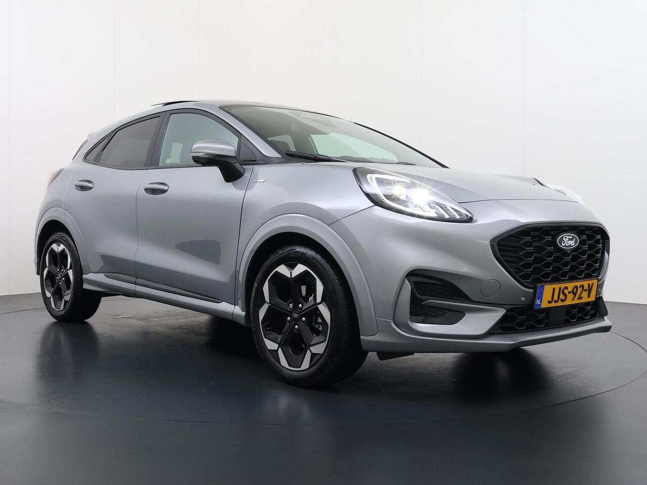 Ford PUMA ST-line X 155pk VAN ¤ 30.900,- VOOR ¤ 27.877,- UW LENTEVOORDEEL ¤ 3.023,-! | HYBRIDE | MHEV BOMVOL!! | WINTERPACK VERW. VOORRUIT | ELEK. PANORAMADAK | B&O | ELEK. ACHTERKLEP | 360 CAM | STOEL + STUUR VERW. | TREKHAAK AFNEEMB. | FABRIEKSGARANTIE