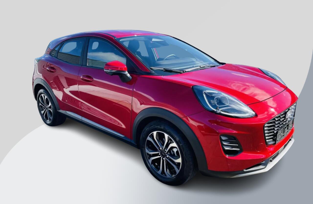 Ford PUMA 1.0 EcoBoost Hybrid Titanium 125pk Nieuw Model! Automaat| Fantastic Red | Achteruitrijcamera | Navigatie | Metaal lak | Nieuw te bestellen!