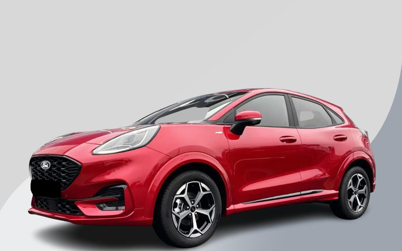 Ford PUMA 1.0 EcoBoost Hybrid ST-Line 125pk Automaat | Nieuw Model | Fantastic Red | Achteruitrijcamera | Navigatie | Draadloze Carplay, Android auto | Nieuw te Bestellen