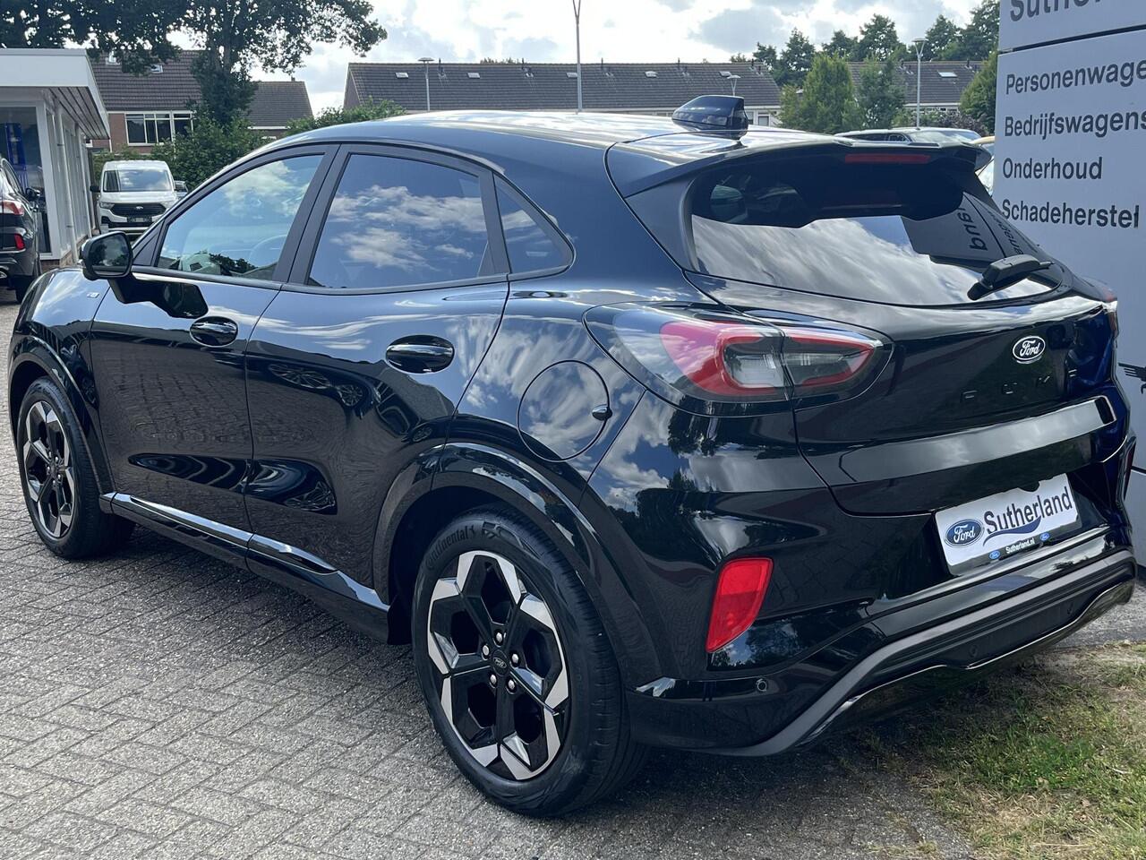 Ford PUMA 1.0 EcoBoost Hybrid ST-Line X 125pk | Afneembare trekhaak | Adaptive cruise control | 360graden camera | Winter Pack | Dodehoekdetectie | Half Leder | Bang&Olufsen audio