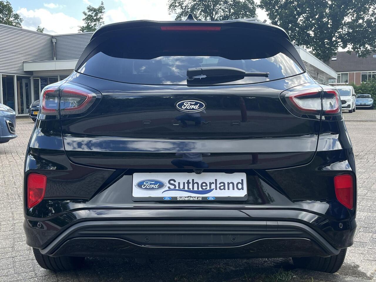Ford PUMA 1.0 EcoBoost Hybrid ST-Line X 125pk | Afneembare trekhaak | Adaptive cruise control | 360graden camera | Winter Pack | Dodehoekdetectie | Half Leder | Bang&Olufsen audio