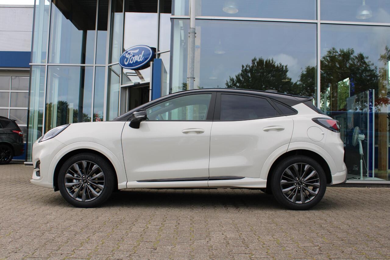 Ford PUMA 1.0 EcoBoost Hybrid Sound Edition Ford Voorraad | Limited Edition! | Upgrade B&O Audio | Full Matrix LED | Zwart Dak | 18'' Lichtmetaal | Winterpakket | Driver Assistance Pakket |