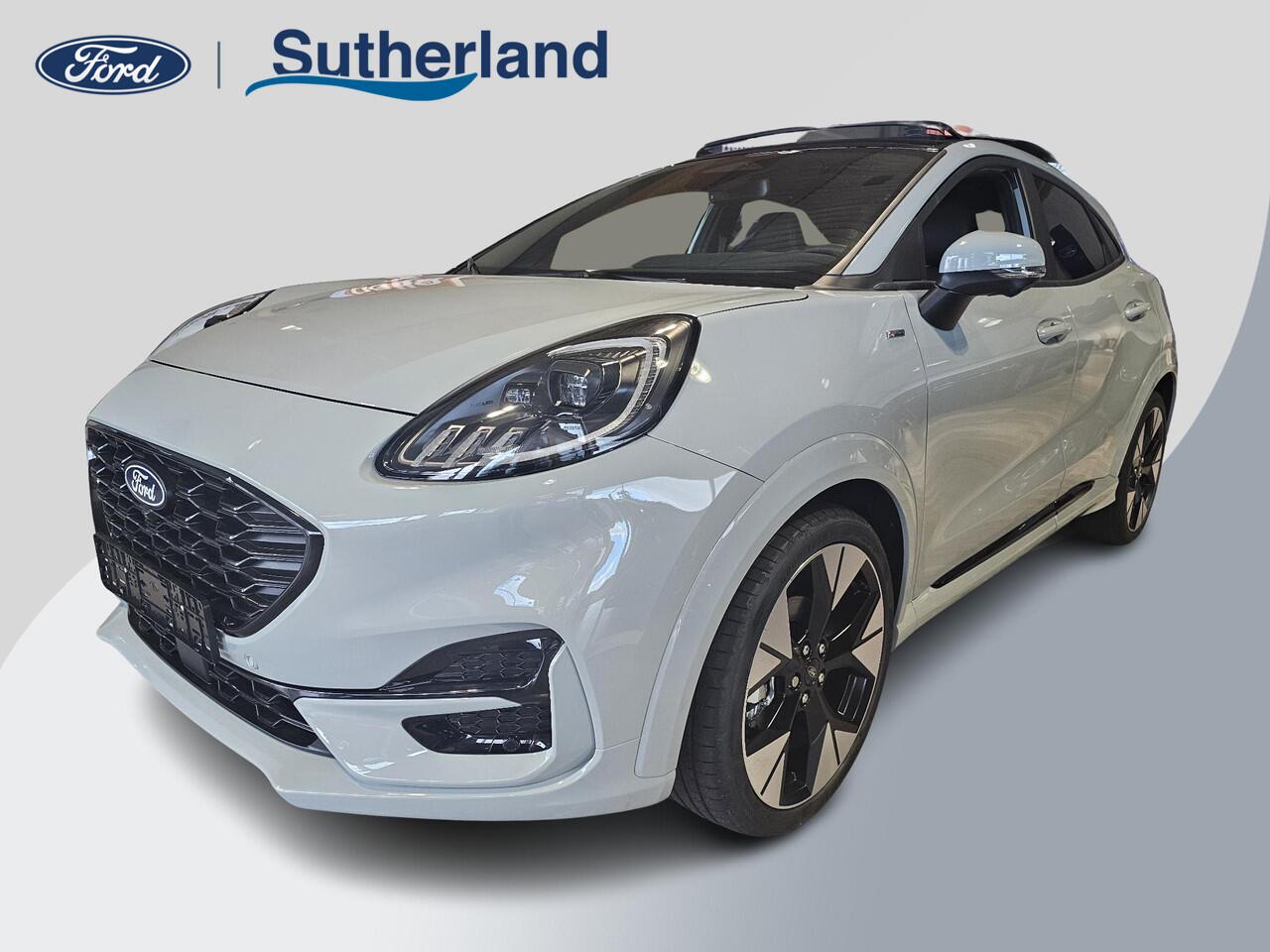 Ford PUMA 1.0 EcoBoost Hybrid ST-Line X | SCI | 125pk | Ford Voorraad | Full options | Schuif-kanteldak | B&O geluid | Full led | Adaptive cruise control | Digitaal dashboard | Half leder etc.