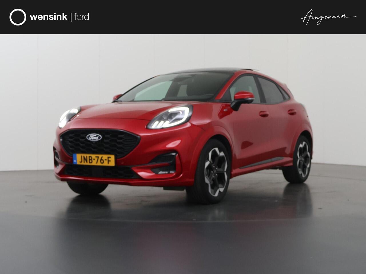 Ford PUMA 1.0 EcoBoost Hybrid ST-Line X | Trekhaak | Facelift | Panoramadak | Winterpack | Cruise Control Adaptief | Matrix LED |