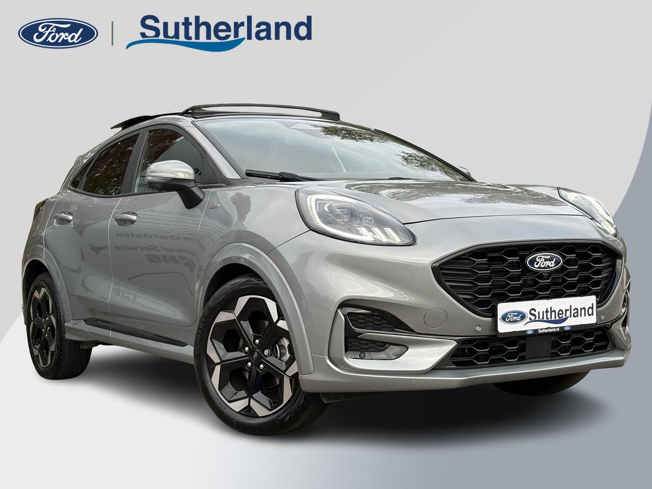 Ford PUMA 1.0 EcoBoost Hybrid ST-Line X 155pk Automaat | Panoramadak | Afneembare trekhaak | Winter Pack | Adaptive cruise control | 360 graden camera | Bang&Olufsen | Elektrsiche achterklep | Matrix LED