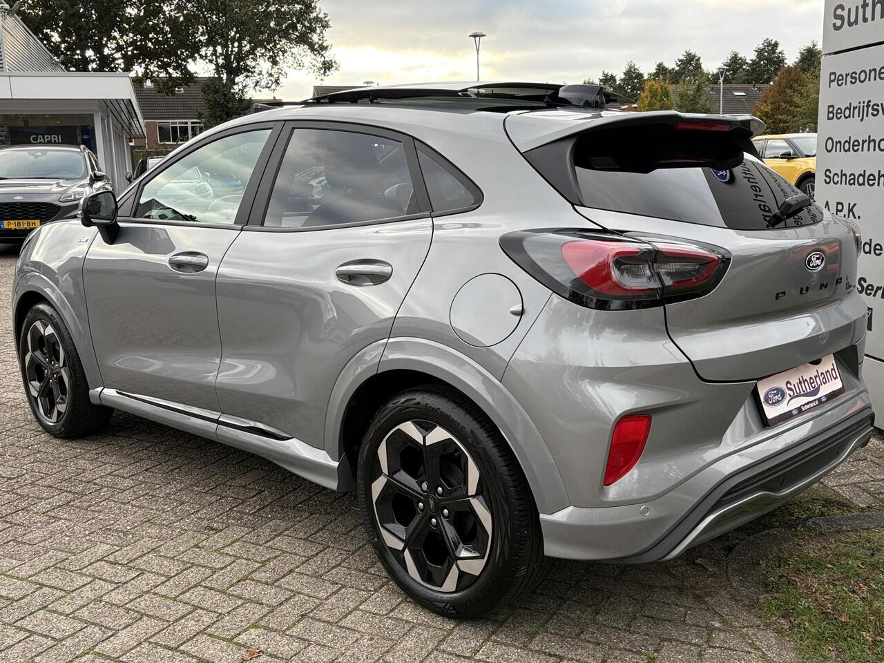 Ford PUMA 1.0 EcoBoost Hybrid ST-Line X 155pk Automaat | Panoramadak | Afneembare trekhaak | Winter Pack | Adaptive cruise control | 360 graden camera | Bang&Olufsen | Elektrsiche achterklep | Matrix LED