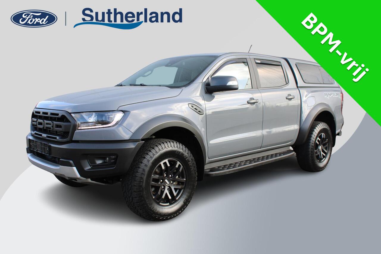 Ford RANGER 2.0 Double Cab EcoBlue Raptor | SCI 209pk Automaat | GRIJS KENTEKEN | Trekhaak | Stoelverwarming | Grote laadruimte