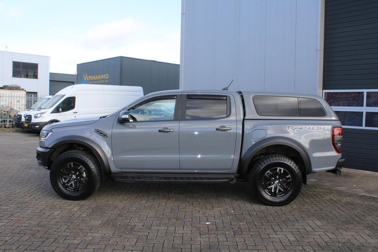 Ford RANGER 2.0 Double Cab EcoBlue Raptor | SCI 209pk Automaat | GRIJS KENTEKEN | Trekhaak | Stoelverwarming | Grote laadruimte