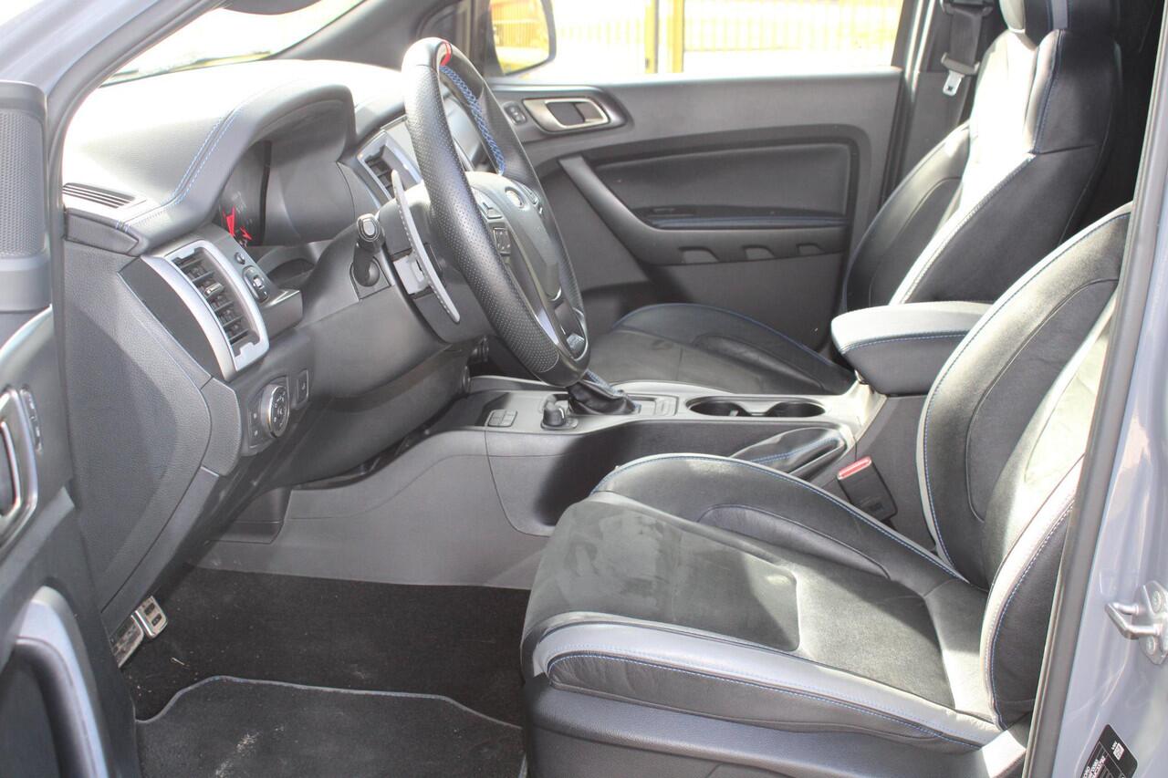 Ford RANGER 2.0 Double Cab EcoBlue Raptor | SCI 209pk Automaat | GRIJS KENTEKEN | Trekhaak | Stoelverwarming | Grote laadruimte