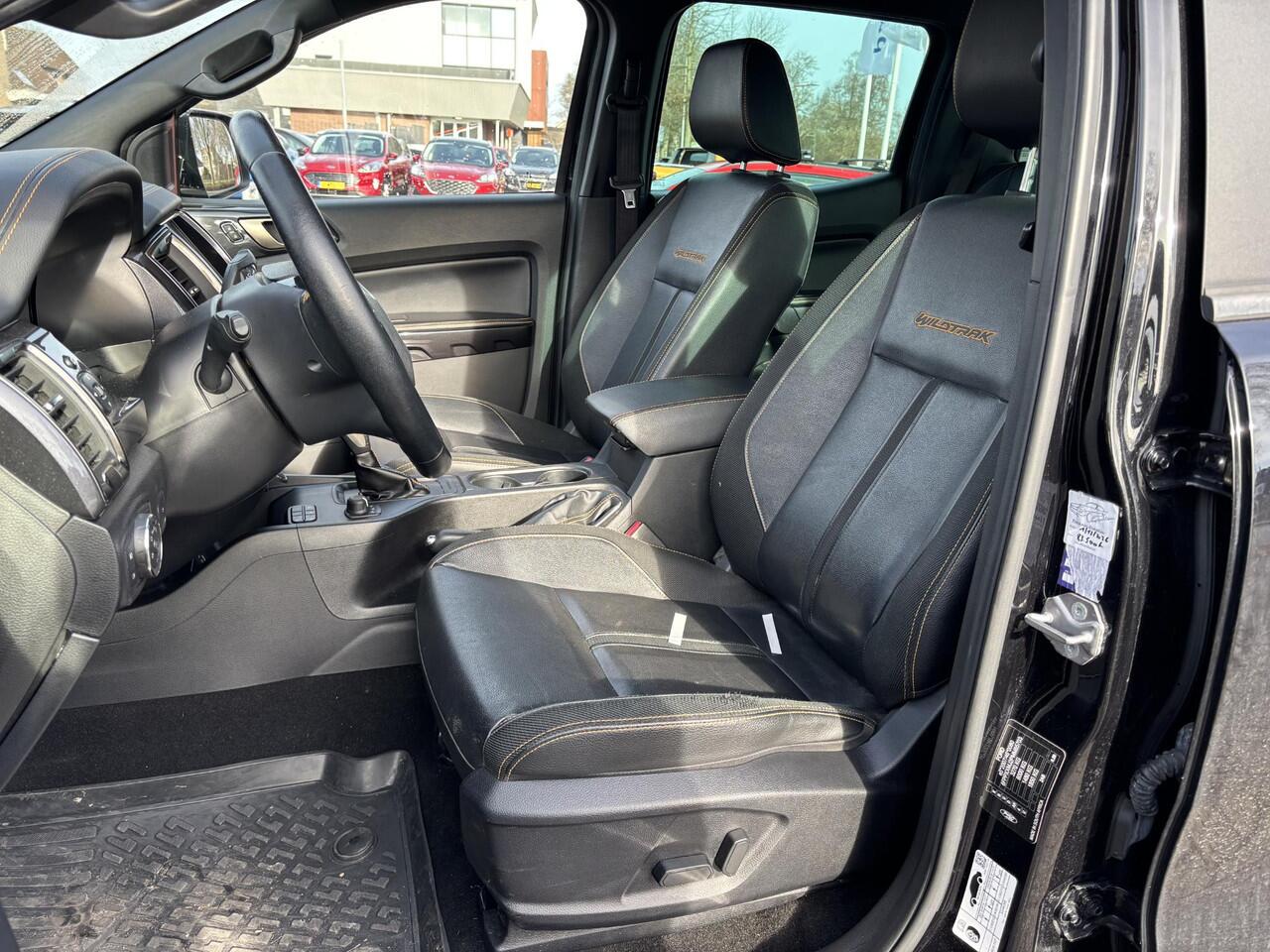 Ford RANGER 2.0 EcoBlue Wildtrak Dubbele Cabine | SCI |214pk Automaat | Adaptieve Cruise | Stoelverwarming | Trekhaak | 3.500kg Trekgewicht