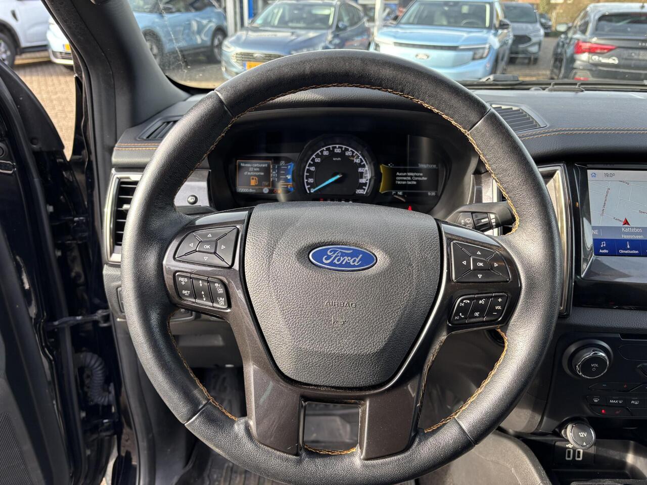 Ford RANGER 2.0 EcoBlue Wildtrak Dubbele Cabine | SCI |214pk Automaat | Adaptieve Cruise | Stoelverwarming | Trekhaak | 3.500kg Trekgewicht