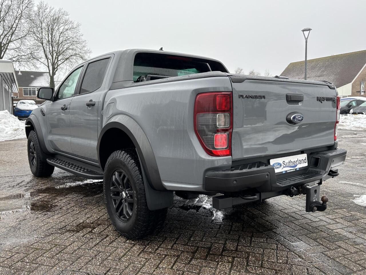 Ford RANGER 2.0 EcoBlue Raptor | SCI | 213pk | Rollertop | Trekhaak | Camera | Stoelverwarming | 2.500kg Trekgewicht