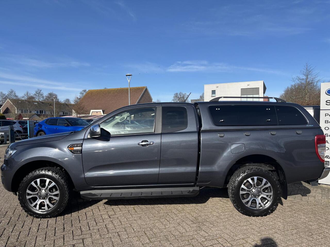 Ford RANGER 2.0 EcoBlue XLT Super Cab | SCI | 170pk | Automaat | Trekhaak | Hardtop Laadruimte | Achteruitrijcamera | 3.500kg Trekgewicht | Stoelverwarming | Dealer onderhouden