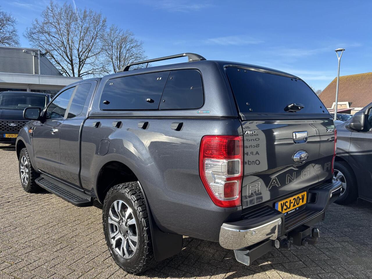 Ford RANGER 2.0 EcoBlue XLT Super Cab | SCI | 170pk | Automaat | Trekhaak | Hardtop Laadruimte | Achteruitrijcamera | 3.500kg Trekgewicht | Stoelverwarming | Dealer onderhouden