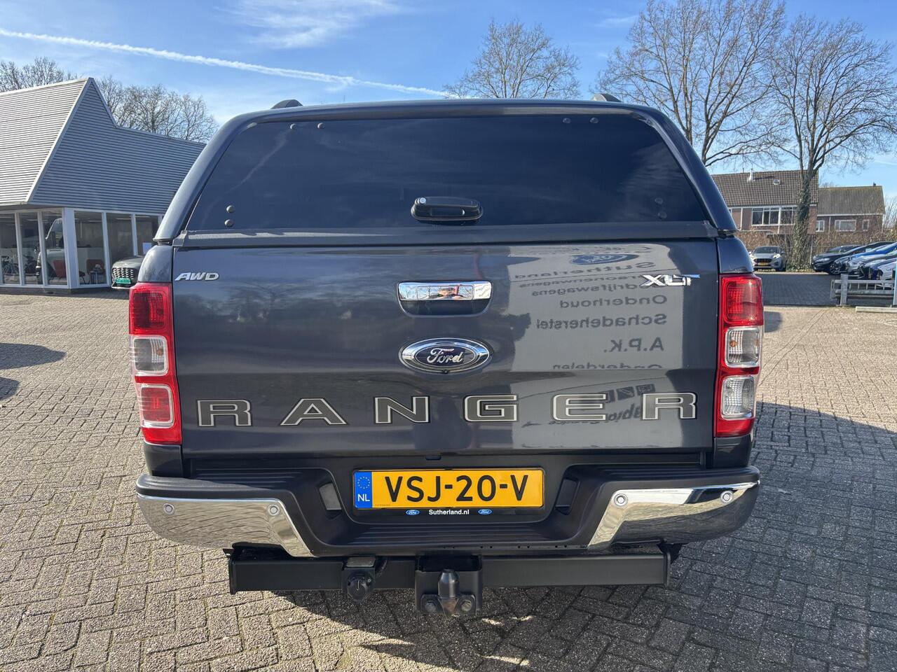 Ford RANGER 2.0 EcoBlue XLT Super Cab | SCI | 170pk | Automaat | Trekhaak | Hardtop Laadruimte | Achteruitrijcamera | 3.500kg Trekgewicht | Stoelverwarming | Dealer onderhouden