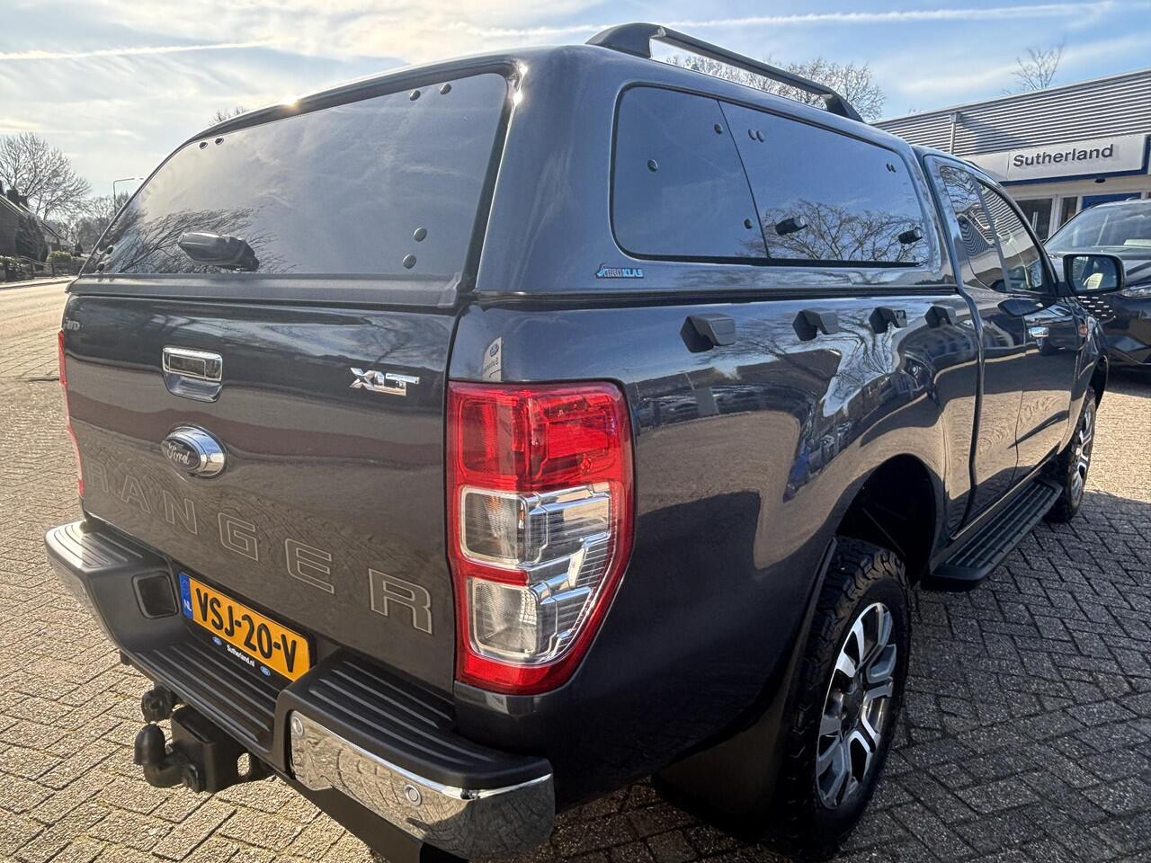 Ford RANGER 2.0 EcoBlue XLT Super Cab | SCI | 170pk | Automaat | Trekhaak | Hardtop Laadruimte | Achteruitrijcamera | 3.500kg Trekgewicht | Stoelverwarming | Dealer onderhouden