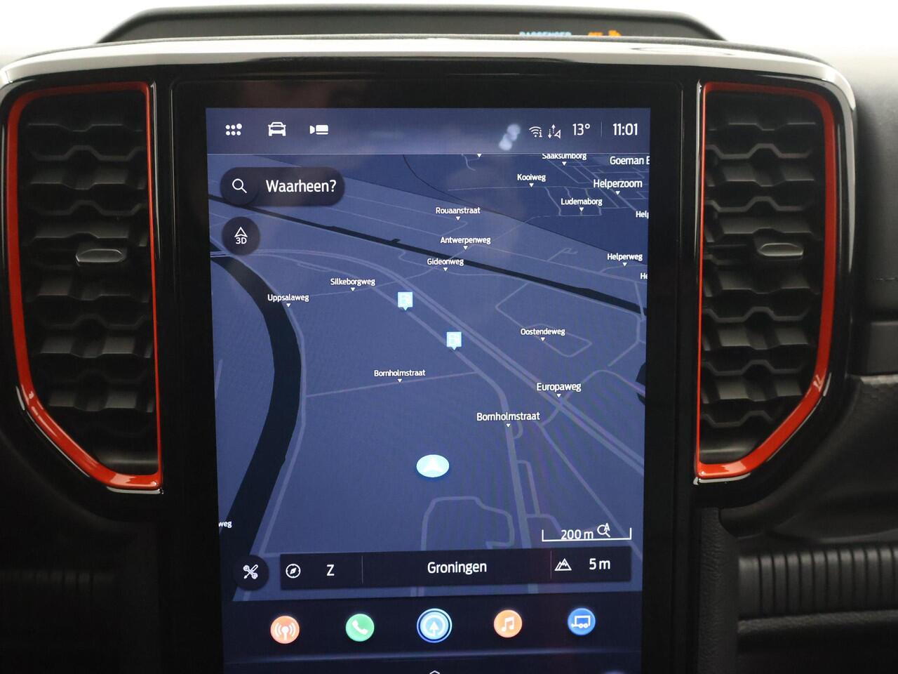 Ford RANGER 3.0 ECOBOOST | AUT. | DOUBLE CAB | RAPTOR | WRAP DARK GREEN MET. | LEDEREN BEKLKEDING | FOX SCHOKDEMPERS | 360° CAMERA | TREKHAAK | ADAPTIVE CRUISE CONTROL | APPLE CARPLAY | LED KOPLAMPEN | R MODUS | BAJA MODUS