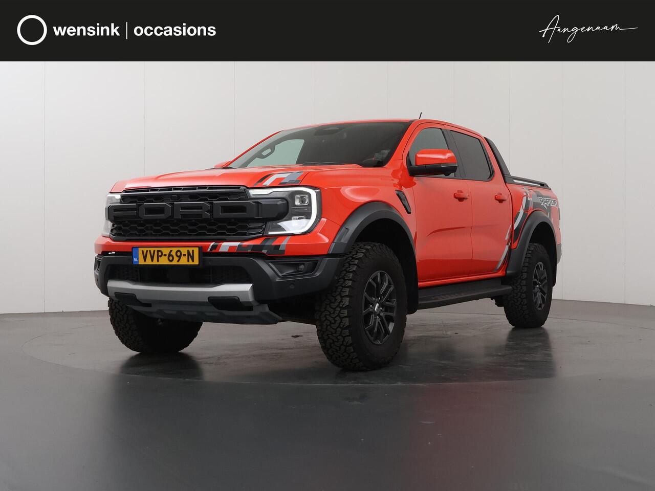 Ford RANGER 3.0 DOUBLE CAB | ECOBOOST | RAPTOR | LEDEREN BEKLKEDING | 360° CAMERA | TREKHAAK | ADAPTIVE CRUISE CONTROL | APPLE CARPLAY | LED KOPLAMPEN | R MODUS |
