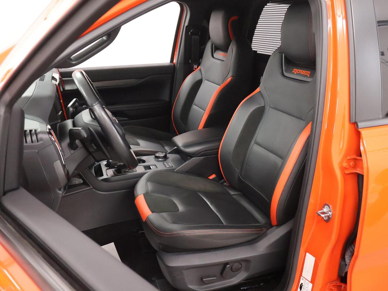 Ford RANGER 3.0 DOUBLE CAB | ECOBOOST | RAPTOR | LEDEREN BEKLKEDING | 360° CAMERA | TREKHAAK | ADAPTIVE CRUISE CONTROL | APPLE CARPLAY | LED KOPLAMPEN | R MODUS |