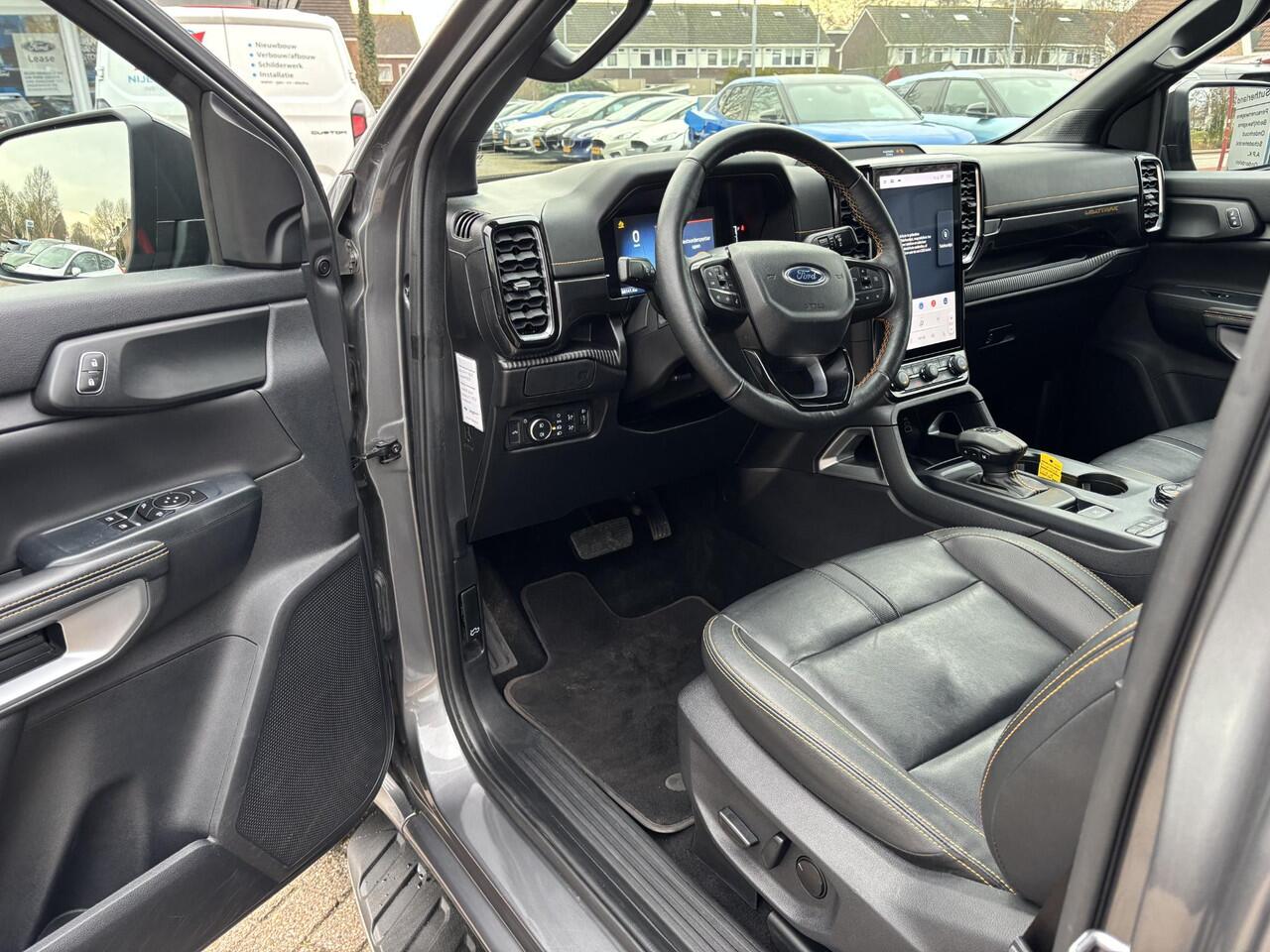 Ford RANGER 2.0 Super Cab EcoBlue Wildtrak | SCI | 204pk Automaat | Trekhaak | Lederen Bekleding | Rollertop | 3.500kg Trekgewicht | Adaptieve Cruise