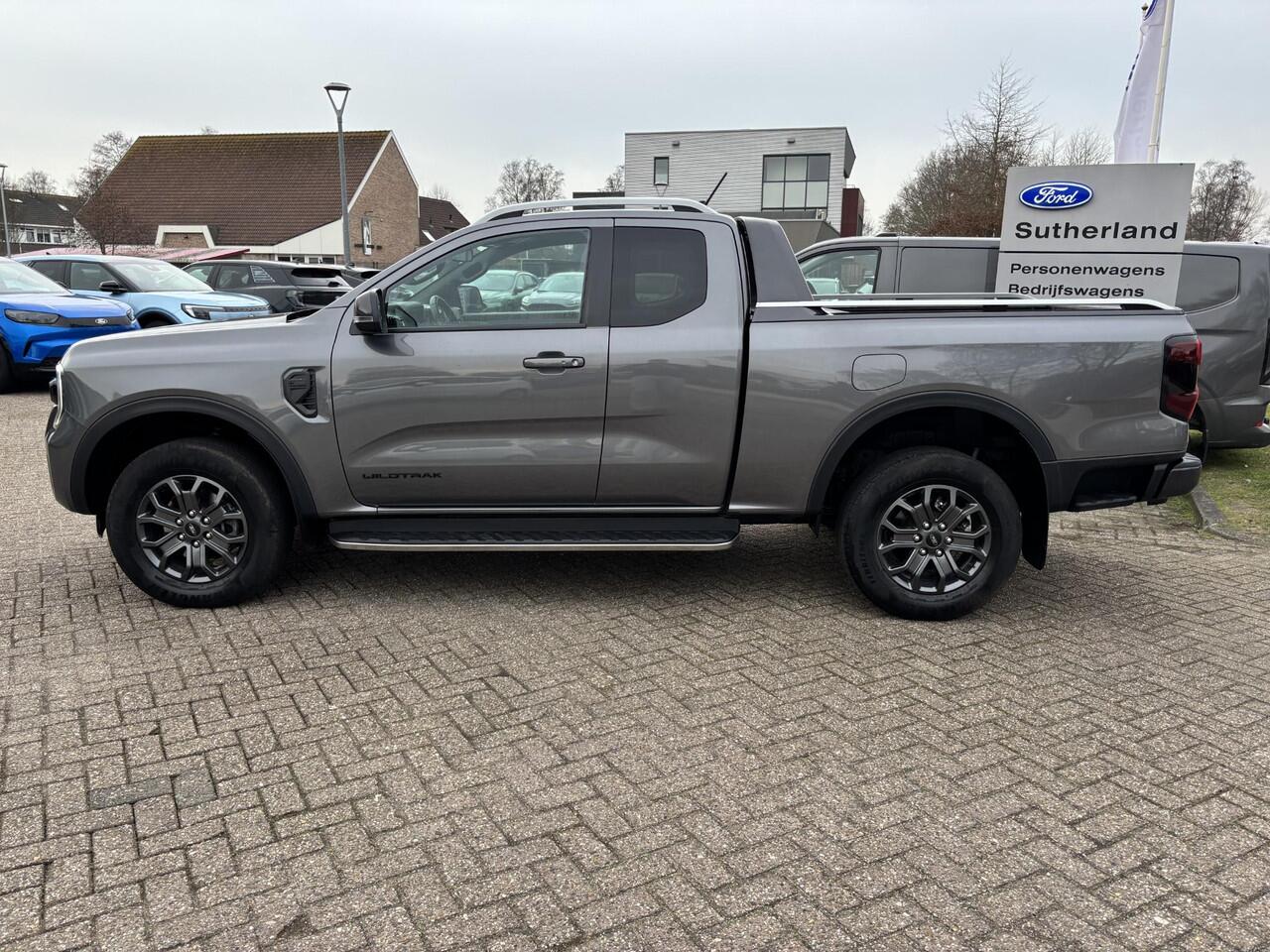 Ford RANGER 2.0 Super Cab EcoBlue Wildtrak | SCI | 204pk Automaat | Trekhaak | Lederen Bekleding | Rollertop | 3.500kg Trekgewicht | Adaptieve Cruise