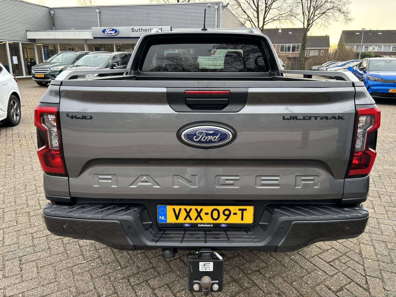 Ford RANGER 2.0 Super Cab EcoBlue Wildtrak | SCI | 204pk Automaat | Trekhaak | Lederen Bekleding | Rollertop | 3.500kg Trekgewicht | Adaptieve Cruise