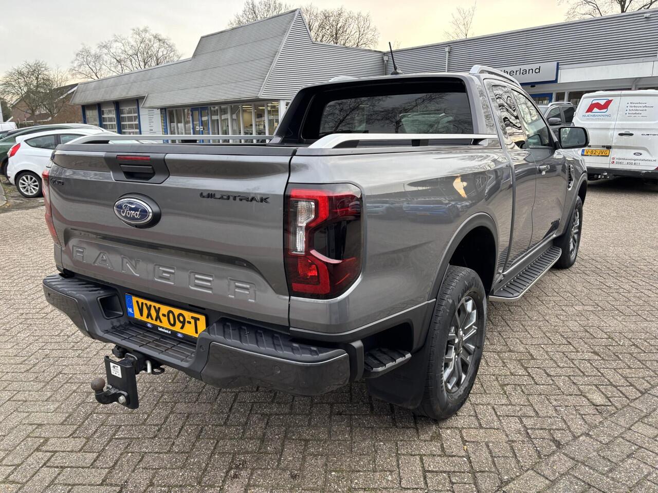 Ford RANGER 2.0 Super Cab EcoBlue Wildtrak | SCI | 204pk Automaat | Trekhaak | Lederen Bekleding | Rollertop | 3.500kg Trekgewicht | Adaptieve Cruise