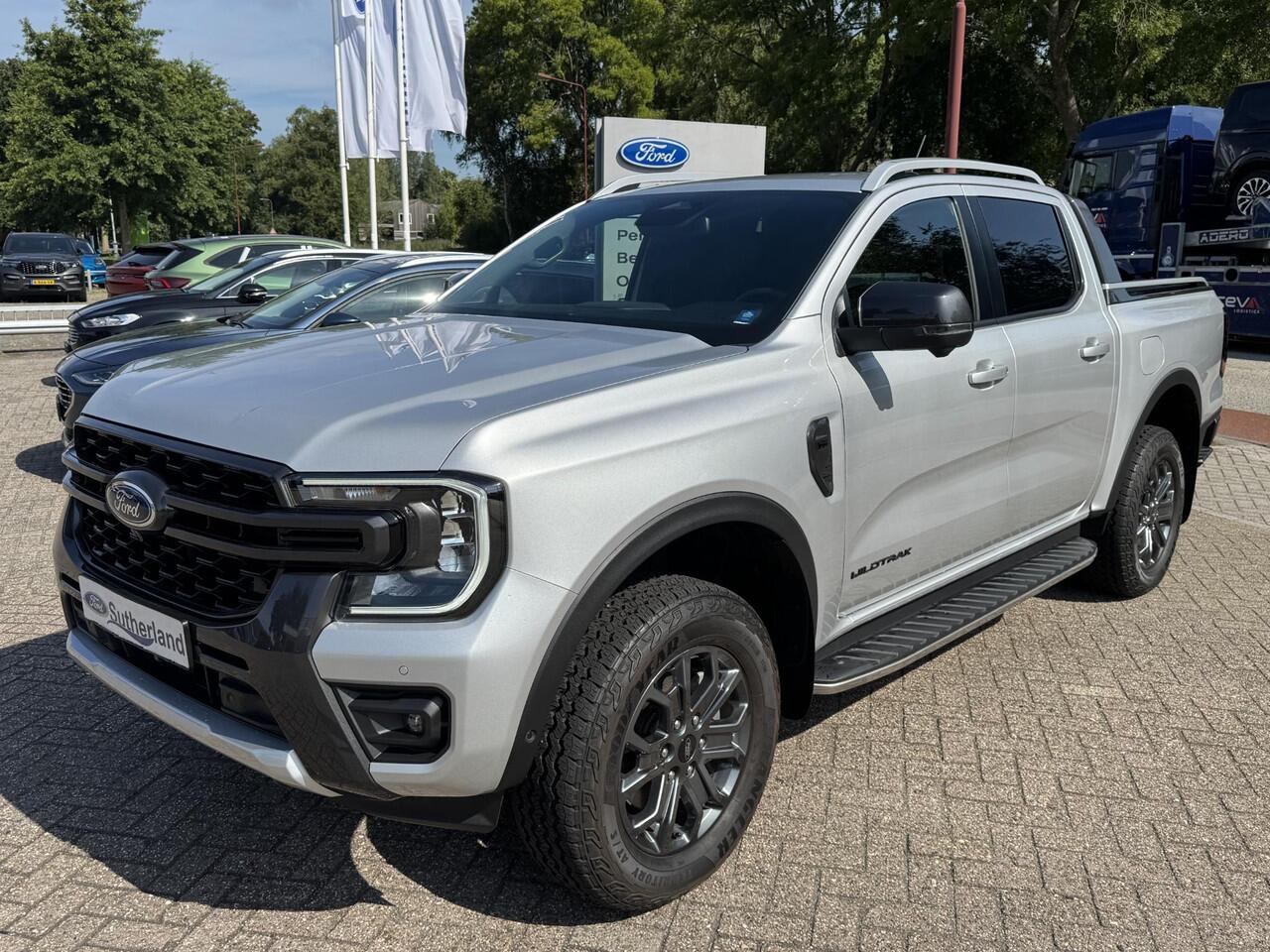 Ford RANGER 3.0 V6 Wildtrak Double Cab EcoBlue | SCI |241pk!! | 2-zits| BPM vrij | Rollertop | Trekhaak | Technology Pack | Uniek in Nederland | Verlengde fabrieksgarantie tot 03-2028