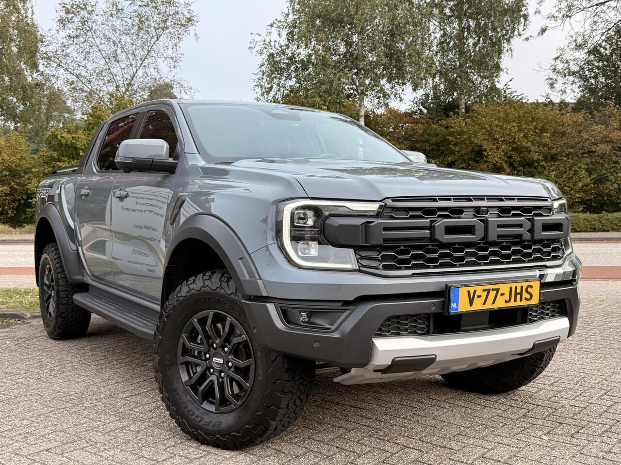 Ford RANGER 3.0 Double Cab EcoBoost Raptor SCI | Rollertop Elektrisch | Raptor Pack | Sticker Pack | Trekhaak afneembaar