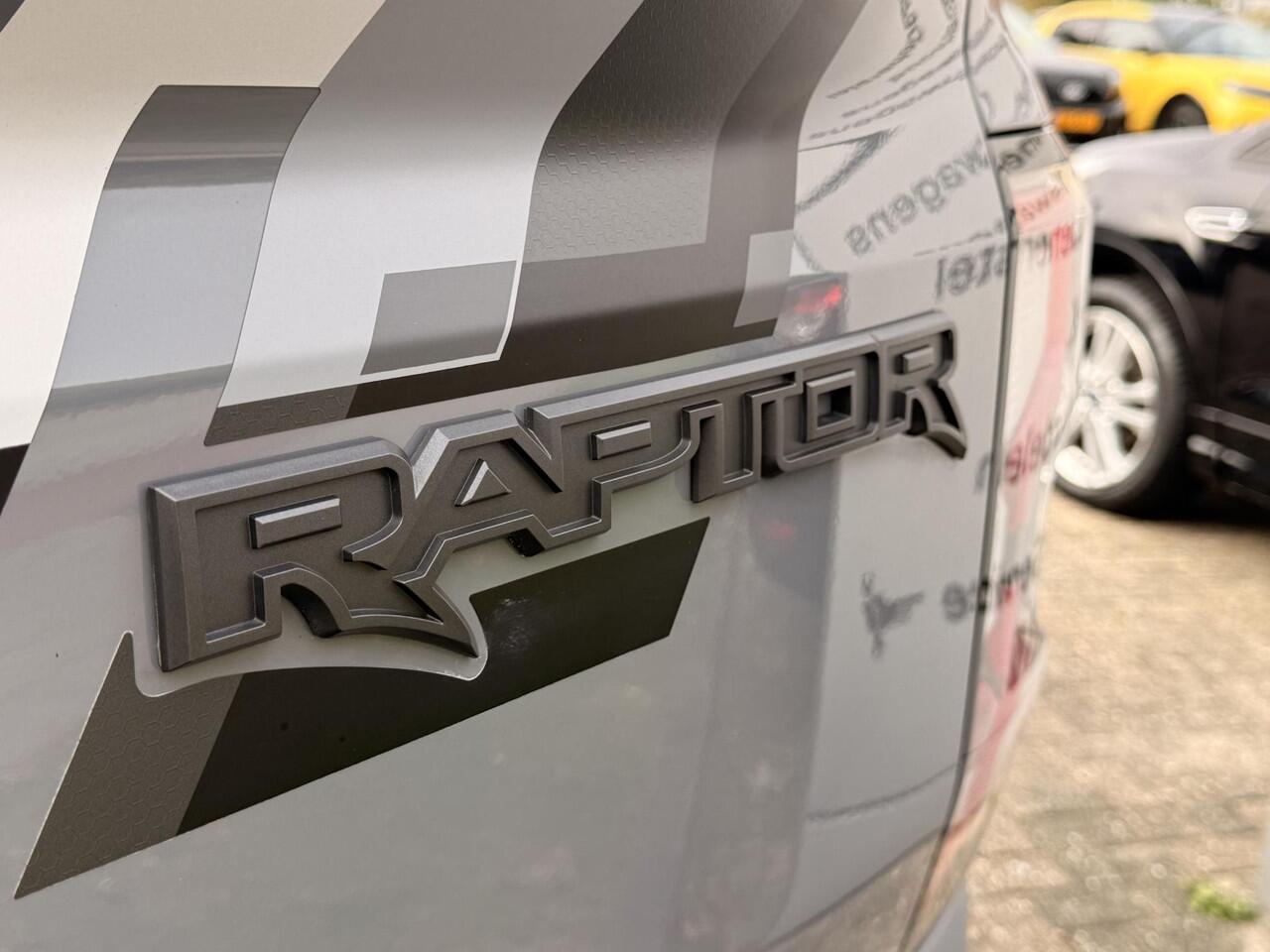 Ford RANGER 3.0 Double Cab EcoBoost Raptor SCI | Rollertop Elektrisch | Raptor Pack | Sticker Pack | Trekhaak afneembaar