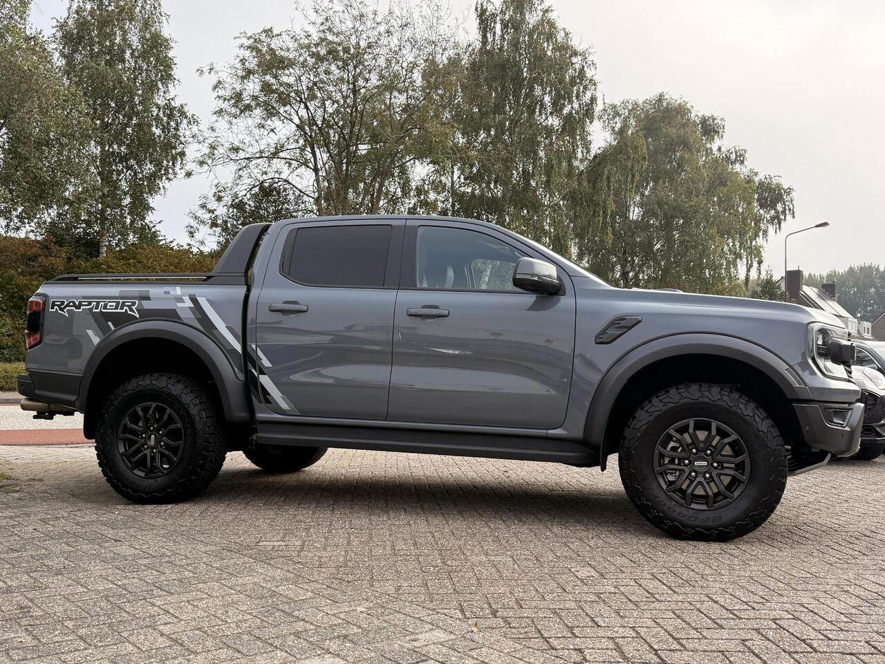 Ford RANGER 3.0 Double Cab EcoBoost Raptor SCI | Rollertop Elektrisch | Raptor Pack | Sticker Pack | Trekhaak afneembaar