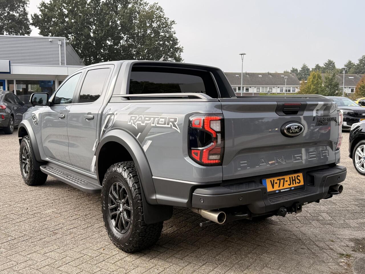 Ford RANGER 3.0 Double Cab EcoBoost Raptor SCI | Rollertop Elektrisch | Raptor Pack | Sticker Pack | Trekhaak afneembaar
