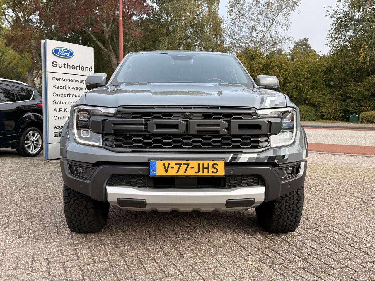 Ford RANGER 3.0 Double Cab EcoBoost Raptor SCI | Rollertop Elektrisch | Raptor Pack | Sticker Pack | Trekhaak afneembaar