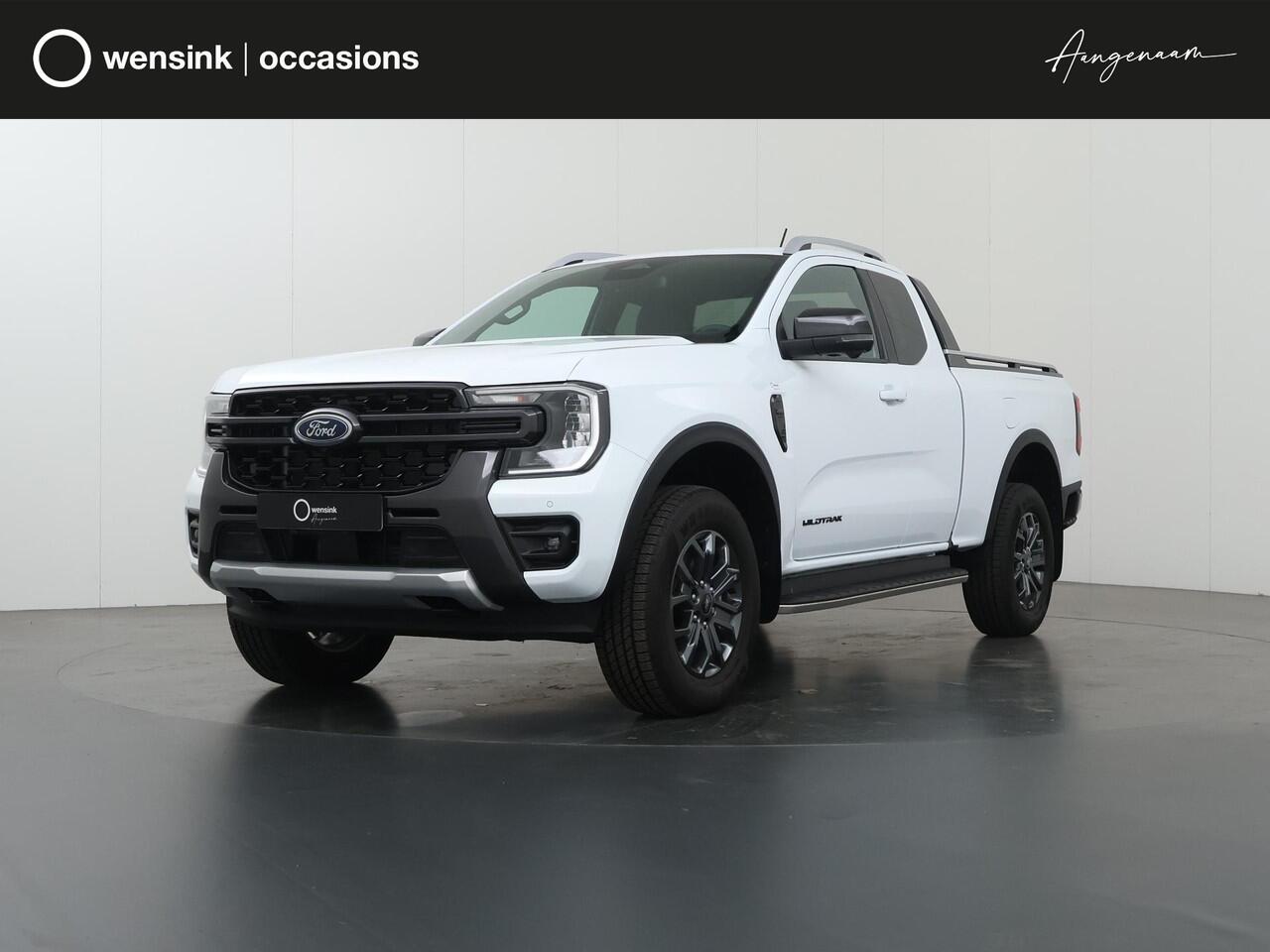 Ford RANGER 2.0 SUPER CAB ECOBLUE | WILDTRAK | AUT. | 204 PK | ADAPTIVE CRUISE CONTROL | 2-ZITS | 360 GRADEN CAMERA | CLIMATE CONTROL | APPLE CARPLAY / ANDROID AUTO | STOEL / STUURVERWARMING | 3500 KG TREKHAAK | BLIND SPOT | LANE-ASSIST