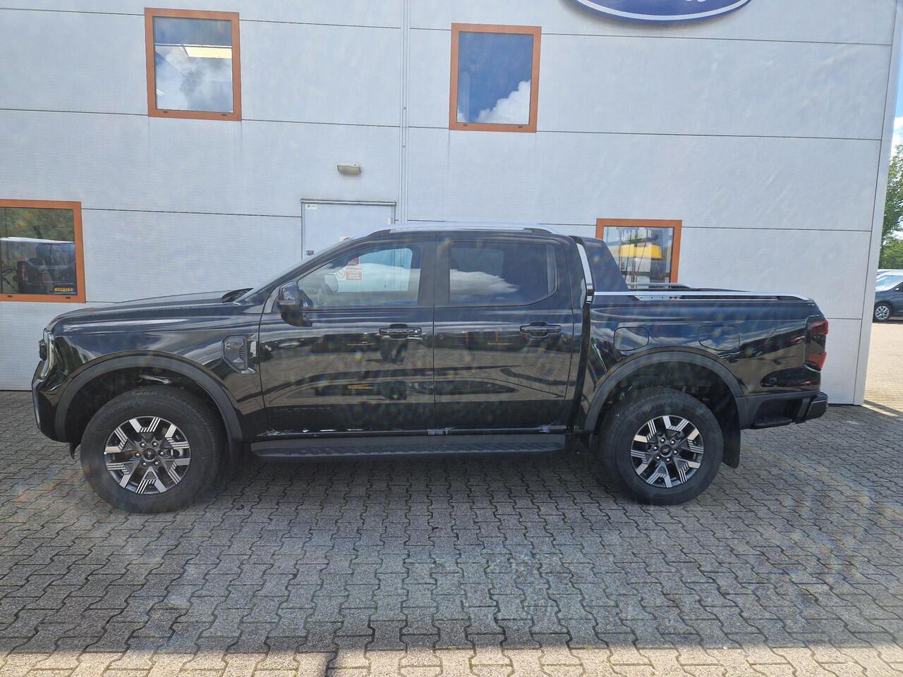 Ford RANGER DoubleCab Wildtrak 2.3 PHEV 278pk 10traps automaat | 0,99% Rente Actie! | Ford Voorraad! | Agate Black, Wildtrak bekleding, Cargo Area Pack, Single Phase Charge Cord XL, Technology pack plus trailer