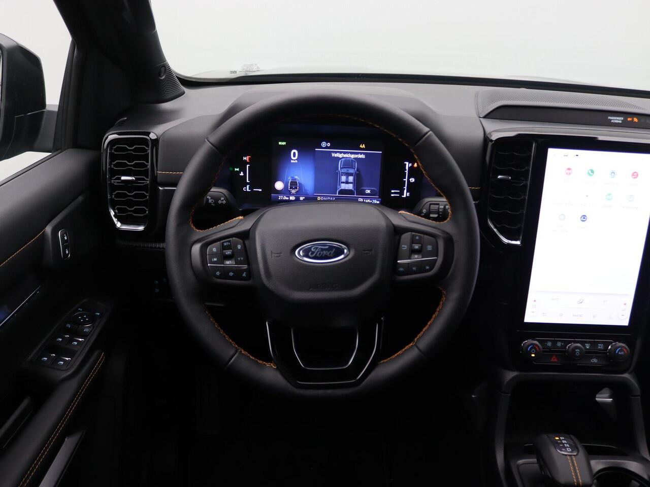 Ford RANGER Wildtrak 2.3 PHEV Double Cab 280PK Aut. 360gr. Camera, Side Assist, Elek. Rollertop, Trekhaak, Adaptive Cruise Control, Elektr. Verstelbare bestuurdersstoel, B&O Audio, 18" LM Velgen