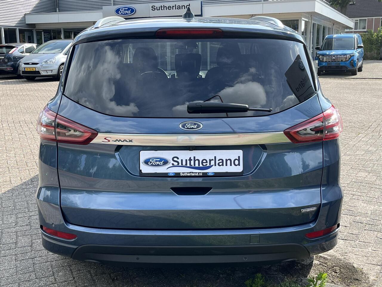 Ford S-MAX 2.5 FHEV Titanium 190pk | 7 Persoons | Winterpack | Adaptieve Cruise | Full LED | Elek. Achterklep | Achteruitrijcamera | SONY SYNC 3 Navigatie