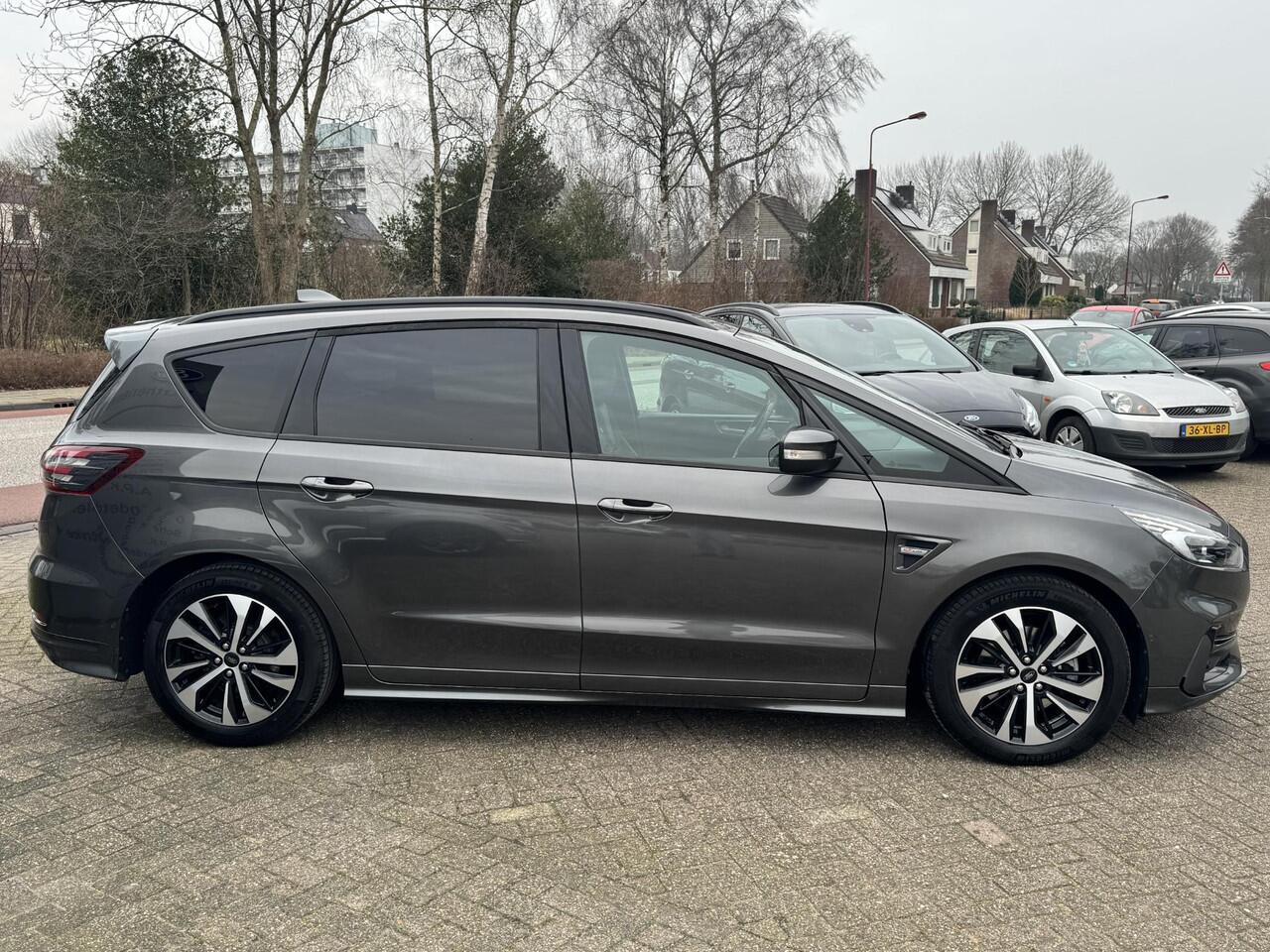 Ford S-MAX 2.5 FHEV ST-Line Hybride Automaat 190pk | Adaptieve Cruise | SONY Audio | Dode hoeksensoren | Full LED Koplampen | Elektrische Achterklep